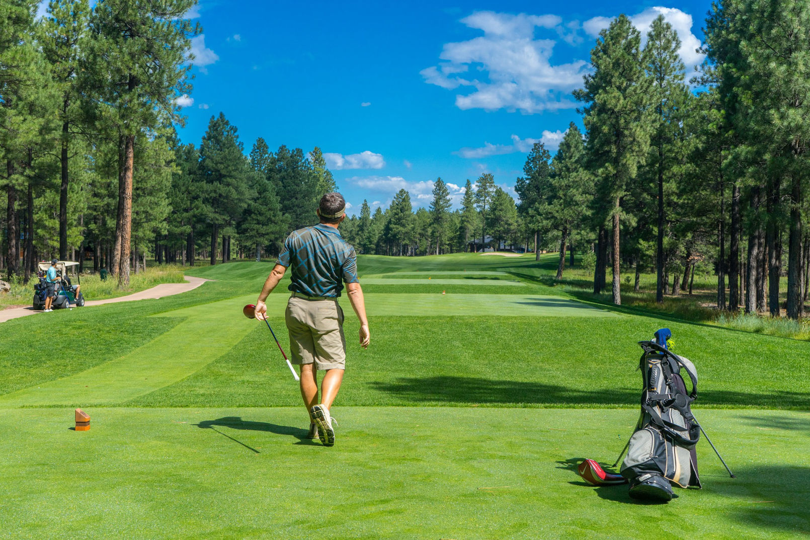 Golfing