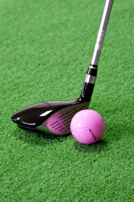 Pink Golf Ball